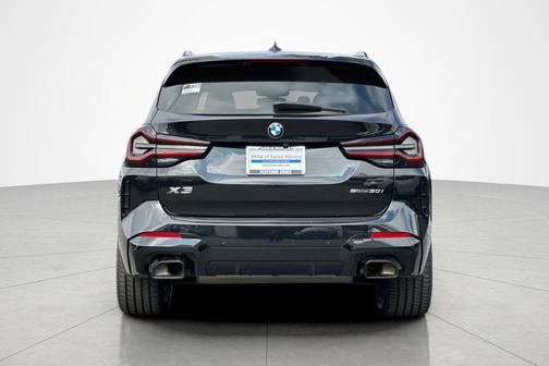 Black Sapphire Metallic 2023 BMW X3 sDrive30i
