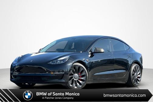 GREY 2022 Tesla Model 3 Performance