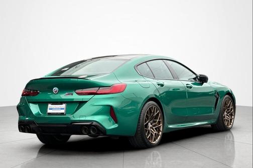 Isle of Man Green Metallic 2023 BMW M8 Competition Gran Coupe