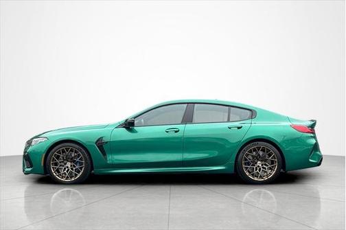 Isle of Man Green Metallic 2023 BMW M8 Competition Gran Coupe
