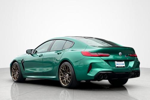 Isle of Man Green Metallic 2023 BMW M8 Competition Gran Coupe