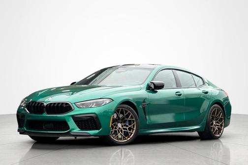 Isle of Man Green Metallic 2023 BMW M8 Competition Gran Coupe