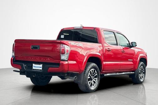 Barcelona Red Metallic 2020 Toyota Tacoma TRD Sport