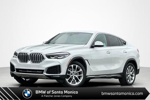 Mineral White Metallic 2021 BMW X6 xDrive40i