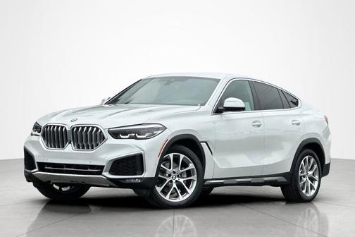 Mineral White Metallic 2021 BMW X6 xDrive40i
