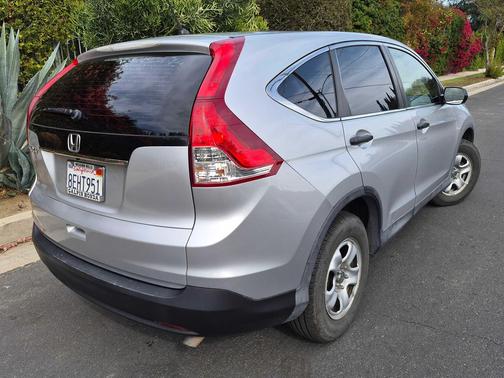 Alabaster Silver Metallic 2014 Honda CR-V LX