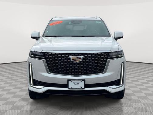 Crystal White Tricoat 2023 Cadillac Escalade ESV Premium Luxury