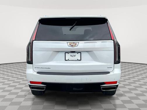 Crystal White Tricoat 2023 Cadillac Escalade ESV Premium Luxury