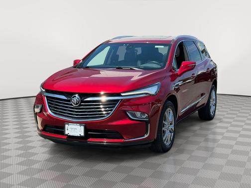 Cherry Red Tintcoat 2023 Buick Enclave Essence AWD