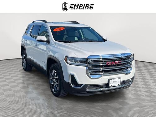 White Frost Tricoat 2022 GMC Acadia AWD SLT