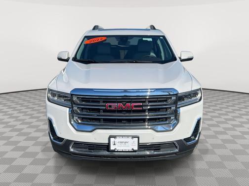 White Frost Tricoat 2022 GMC Acadia AWD SLT