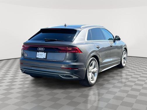 Gray 2022 Audi Q8 55 Prestige