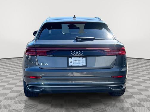 Gray 2022 Audi Q8 55 Prestige