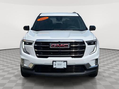 Summit White 2025 GMC Acadia FWD Elevation