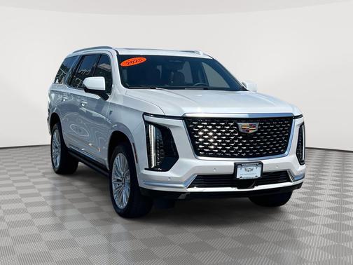 White 2025 Cadillac Escalade Premium Luxury