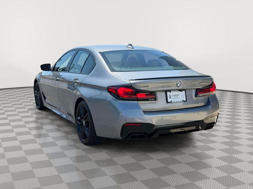Skyscraper Gray Metallic 2023 BMW M550 i Xdrive