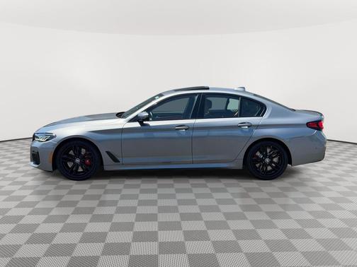 Skyscraper Gray Metallic 2023 BMW M550 i Xdrive