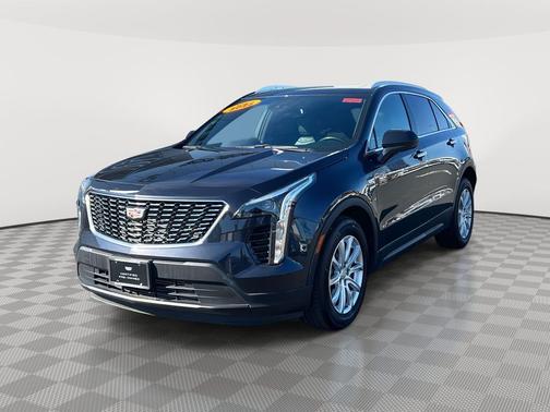 Galactic Gray Metallic 2023 Cadillac XT4 Luxury