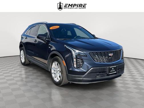 Galactic Gray Metallic 2023 Cadillac XT4 Luxury