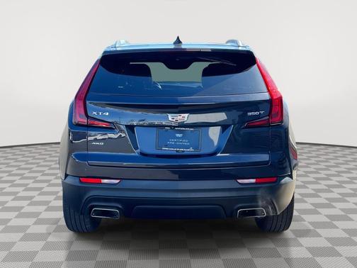 Galactic Gray Metallic 2023 Cadillac XT4 Luxury