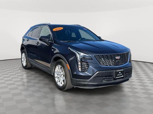 Galactic Gray Metallic 2023 Cadillac XT4 Luxury