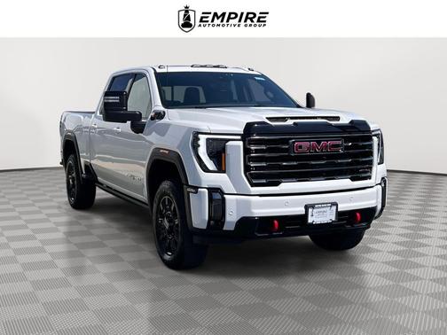 Summit White 2024 GMC Sierra 2500 AT4