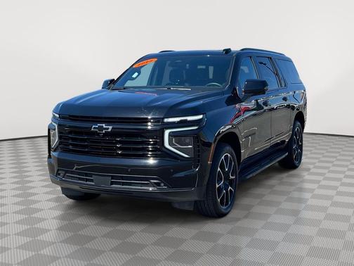 Black 2025 Chevrolet Suburban RST