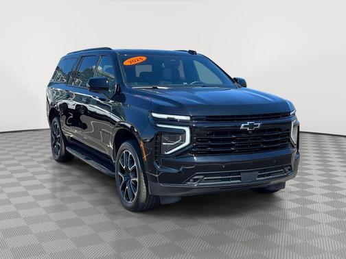 Black 2025 Chevrolet Suburban RST