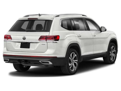 Pure White 2021 Volkswagen Atlas 3.6L SEL Premium