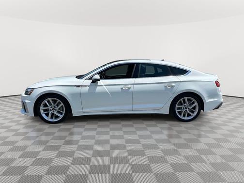 White 2024 Audi A5 Sportback 45 S Line Premium Plus