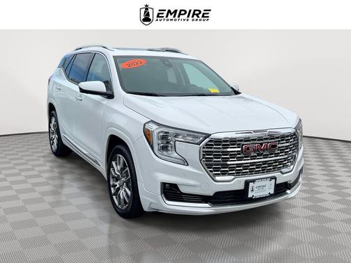 Summit White 2022 GMC Terrain Denali
