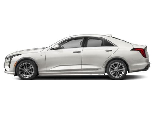 Vibrant White Tricoat 2026 Cadillac CT4 Premium Luxury RWD