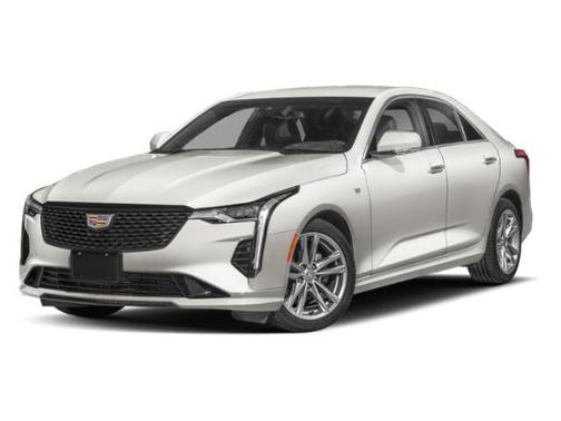 Vibrant White Tricoat 2026 Cadillac CT4 Premium Luxury RWD