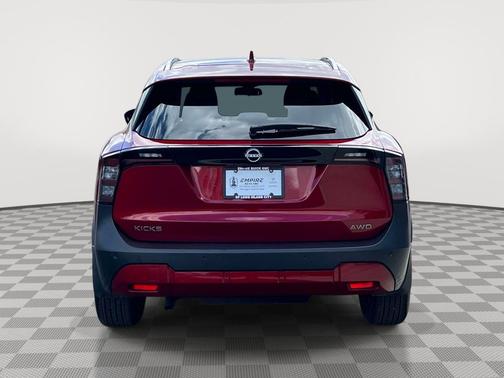 Scarlet Ember Tintcoat 2025 Nissan Kicks SV