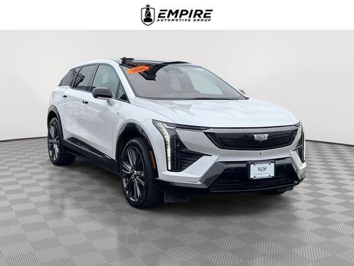 Crystal White Tricoat 2025 Cadillac OPTIQ Sport 2 AWD