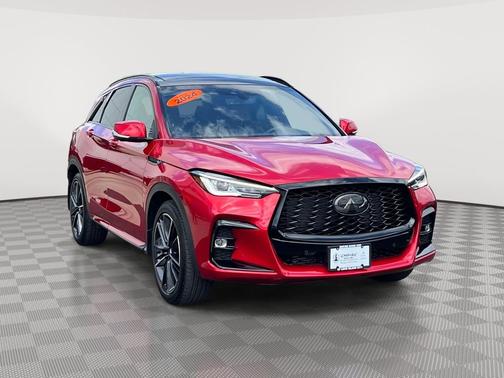 Dynamic Sunstone Red 2024 INFINITI QX50 SPORT AWD