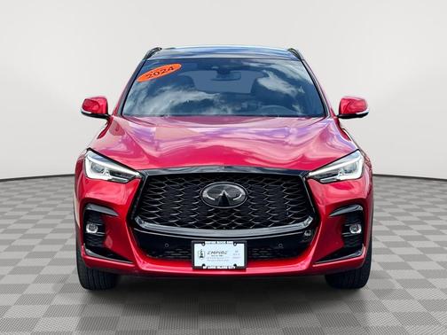 Dynamic Sunstone Red 2024 INFINITI QX50 SPORT AWD