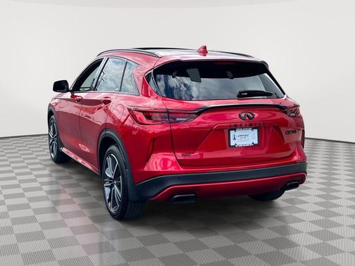 Dynamic Sunstone Red 2024 INFINITI QX50 SPORT AWD