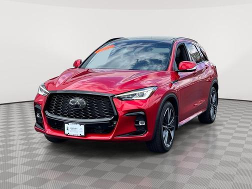 Dynamic Sunstone Red 2024 INFINITI QX50 SPORT AWD