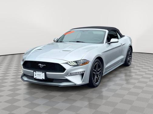 Ingot Silver 2018 Ford Mustang EcoBoost Premium