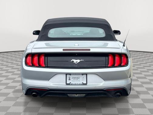 Ingot Silver 2018 Ford Mustang EcoBoost Premium