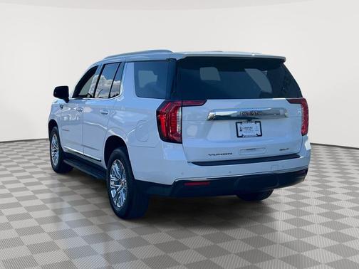 Summit White 2021 GMC Yukon SLT