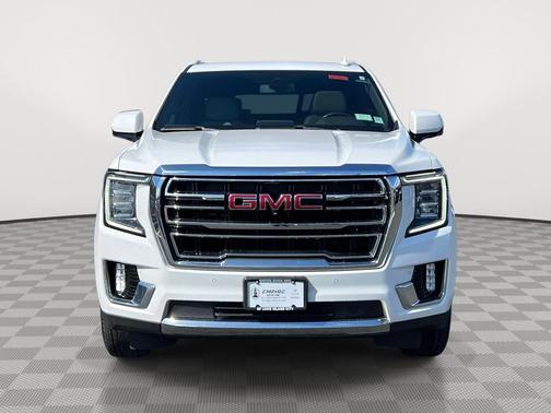 Summit White 2021 GMC Yukon SLT