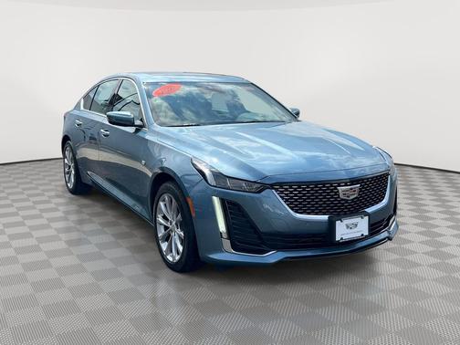Midnight Steel Metallic 2023 Cadillac CT5 Premium Luxury