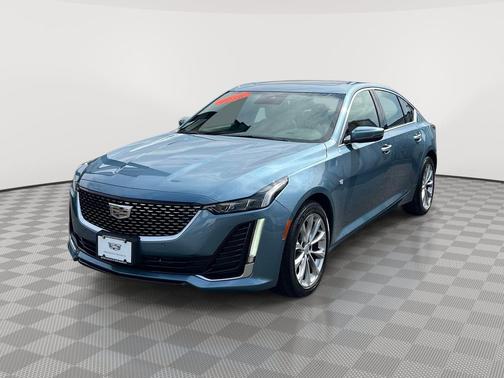 Midnight Steel Metallic 2023 Cadillac CT5 Premium Luxury