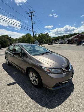 Brown 2014 Honda Civic LX