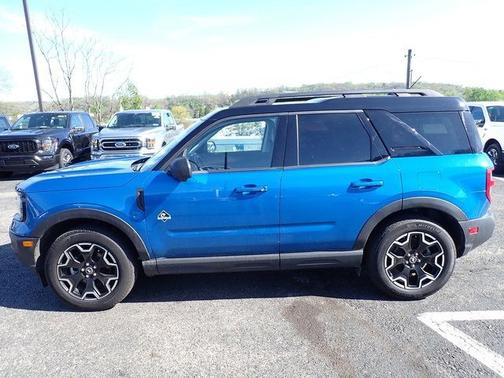 VELOCITY BLUE METALLIC 2025 Ford Bronco Sport OUTER BANKS