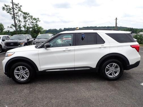 STAR WHITE MET TRI-COAT 2024 Ford Explorer XLT