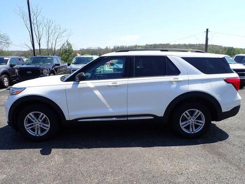 STAR WHITE MET TRI-COAT 2024 Ford Explorer XLT