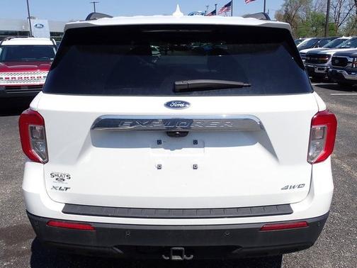 STAR WHITE MET TRI-COAT 2024 Ford Explorer XLT